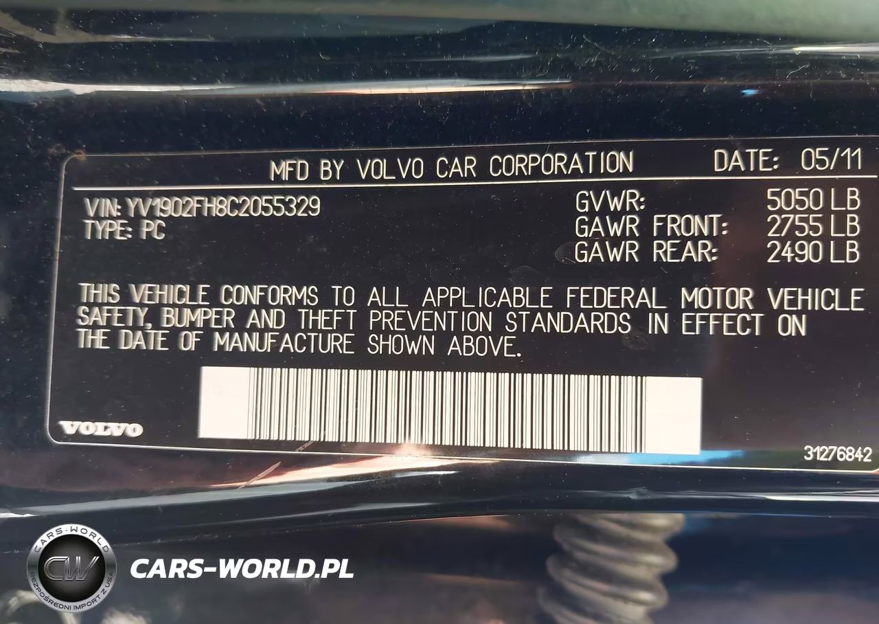 2012 Volvo S60 T6 VIN:YV1902FH8C2055329 - 9