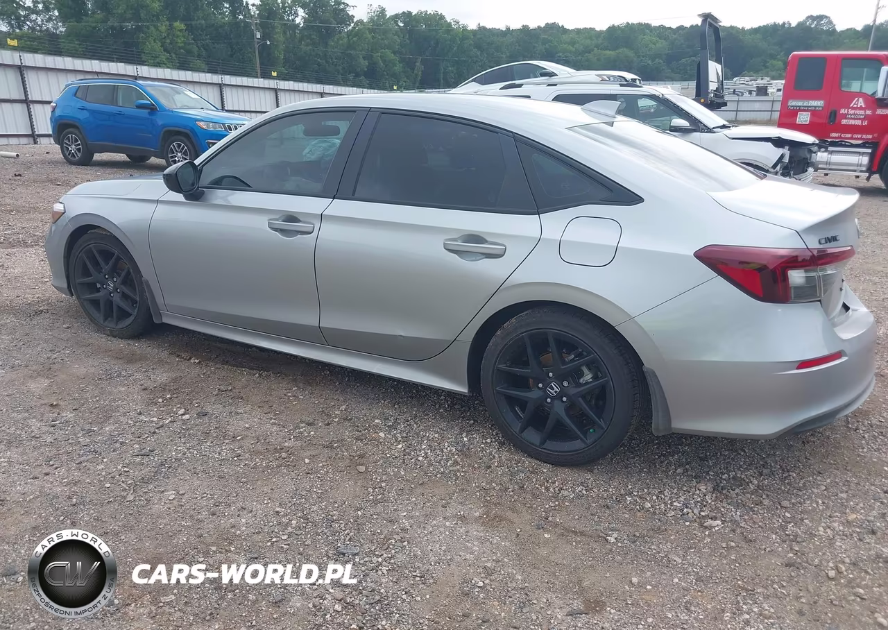 2026 Honda Civic Sport VIN:2HGFE2F58TH523813 - 3