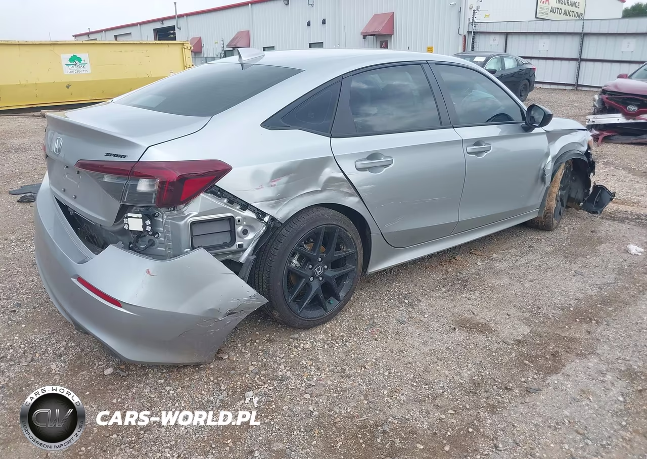 2026 Honda Civic Sport VIN:2HGFE2F58TH523813 - 4