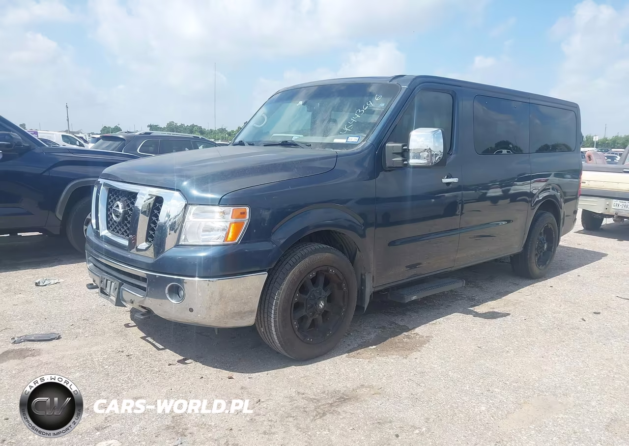 2016 Nissan Nv Passenger Nv3500 Hd Sl V8 VIN:5BZAF0AA1GN852087 - 2
