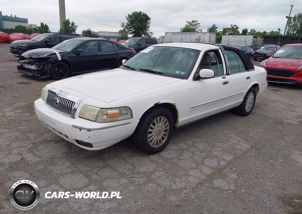 2008 Mercury Grand Marquis Ls VIN:2MEFM75V88X600854 - 2