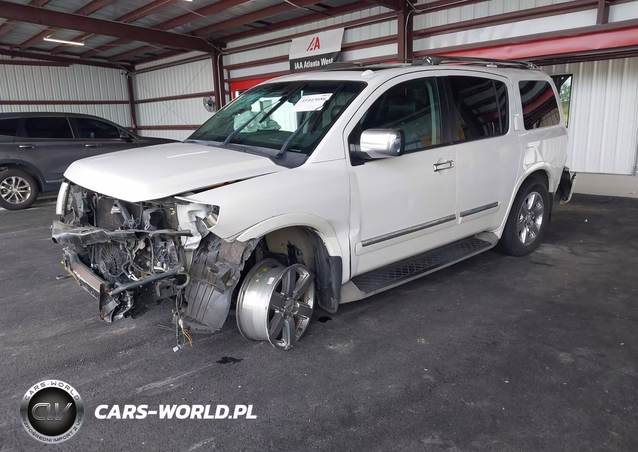 2014 Nissan Armada Platinum VIN:5N1BA0ND9EN610177 - 2