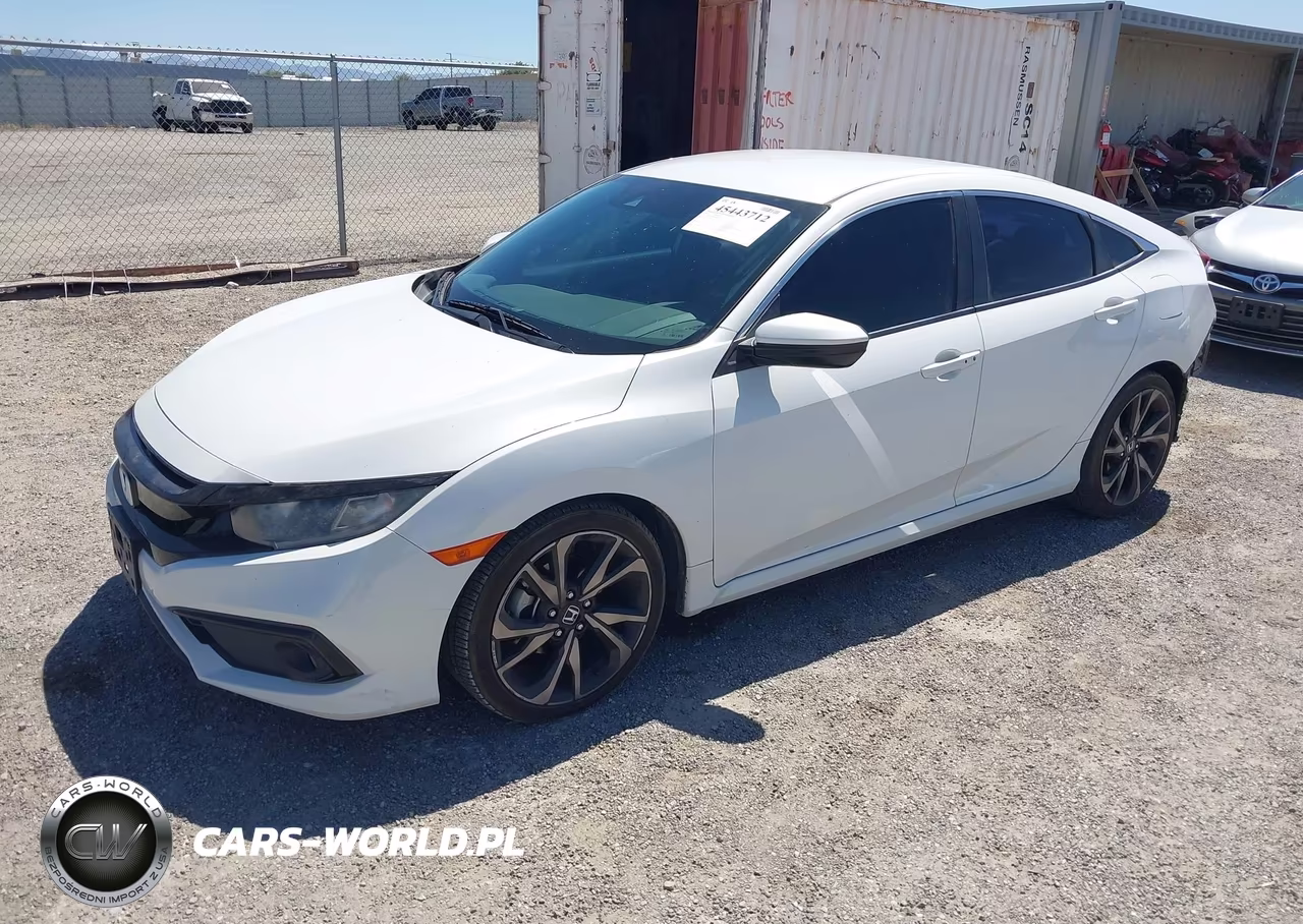 2019 Honda Civic Sport VIN:2HGFC2F83KH576255 - 2