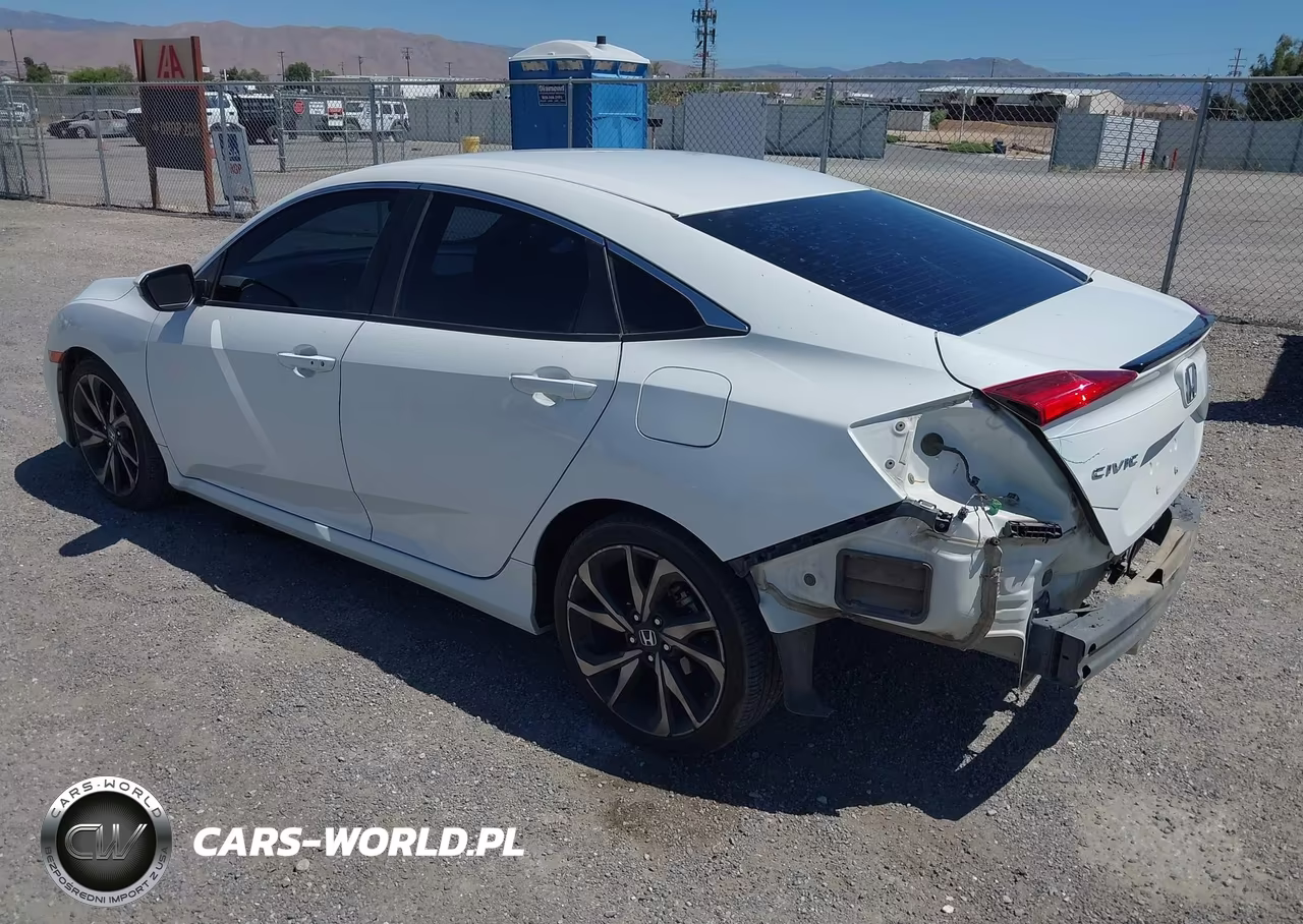 2019 Honda Civic Sport VIN:2HGFC2F83KH576255 - 3