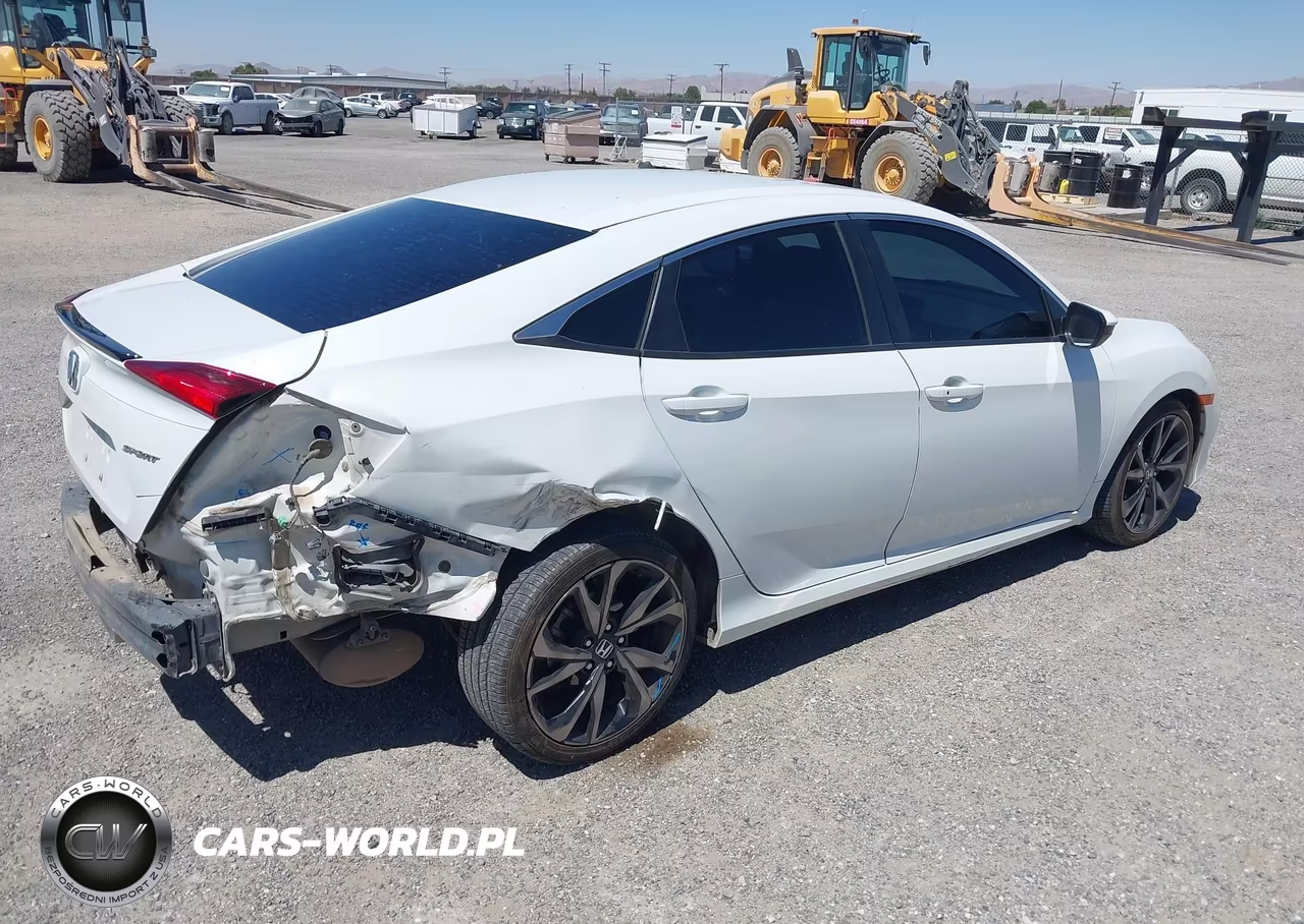 2019 Honda Civic Sport VIN:2HGFC2F83KH576255 - 4