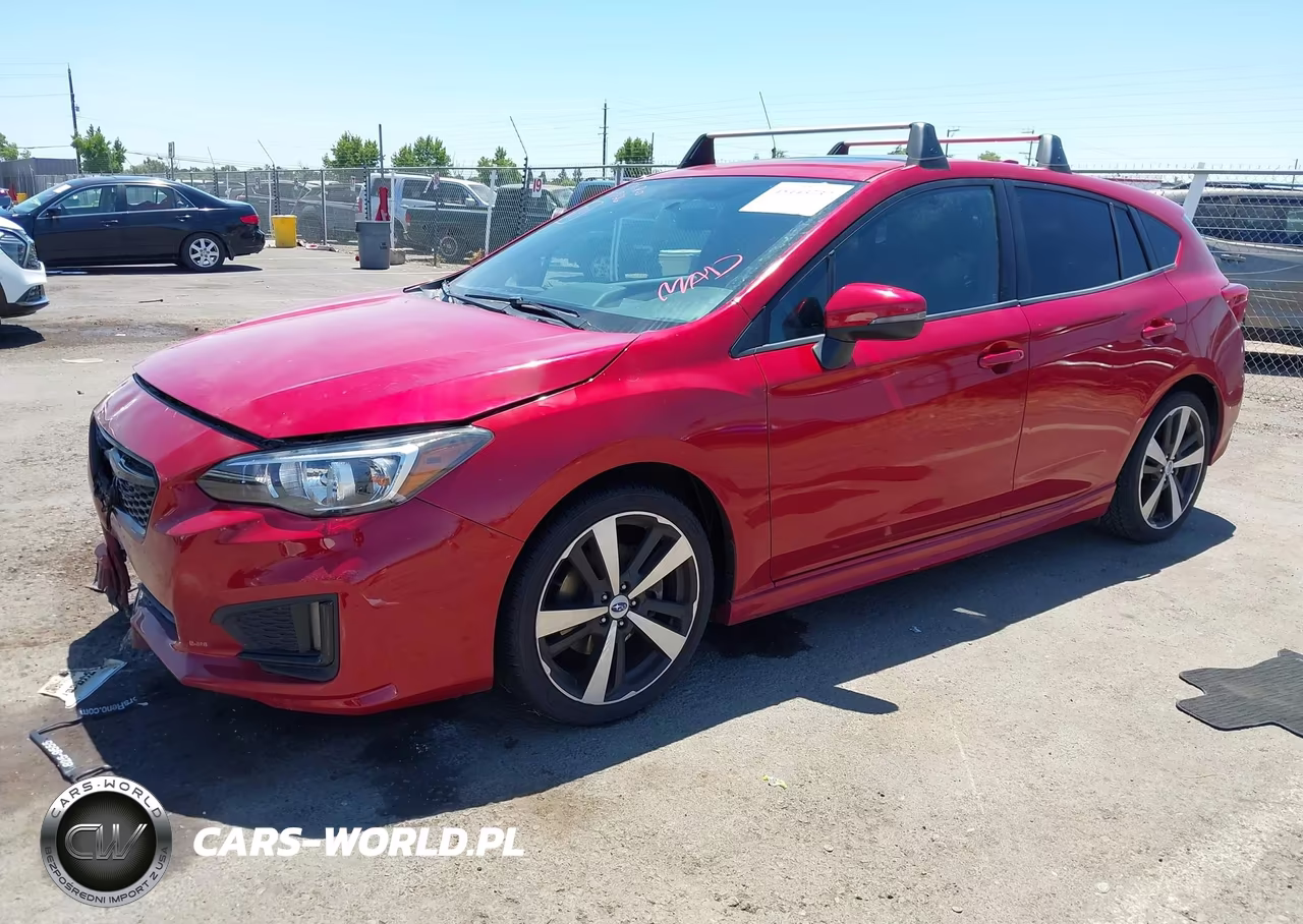 2017 Subaru Impreza 2.0I Sport VIN:4S3GTAL69H3701917 - 2