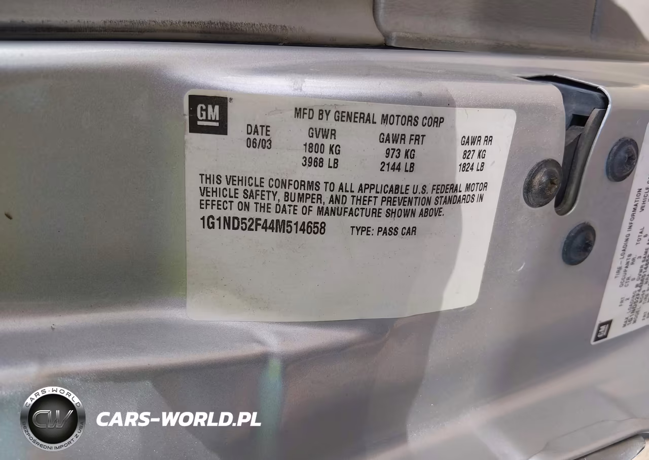 2004 Chevrolet Classic VIN:1G1ND52F44M514658 - 9