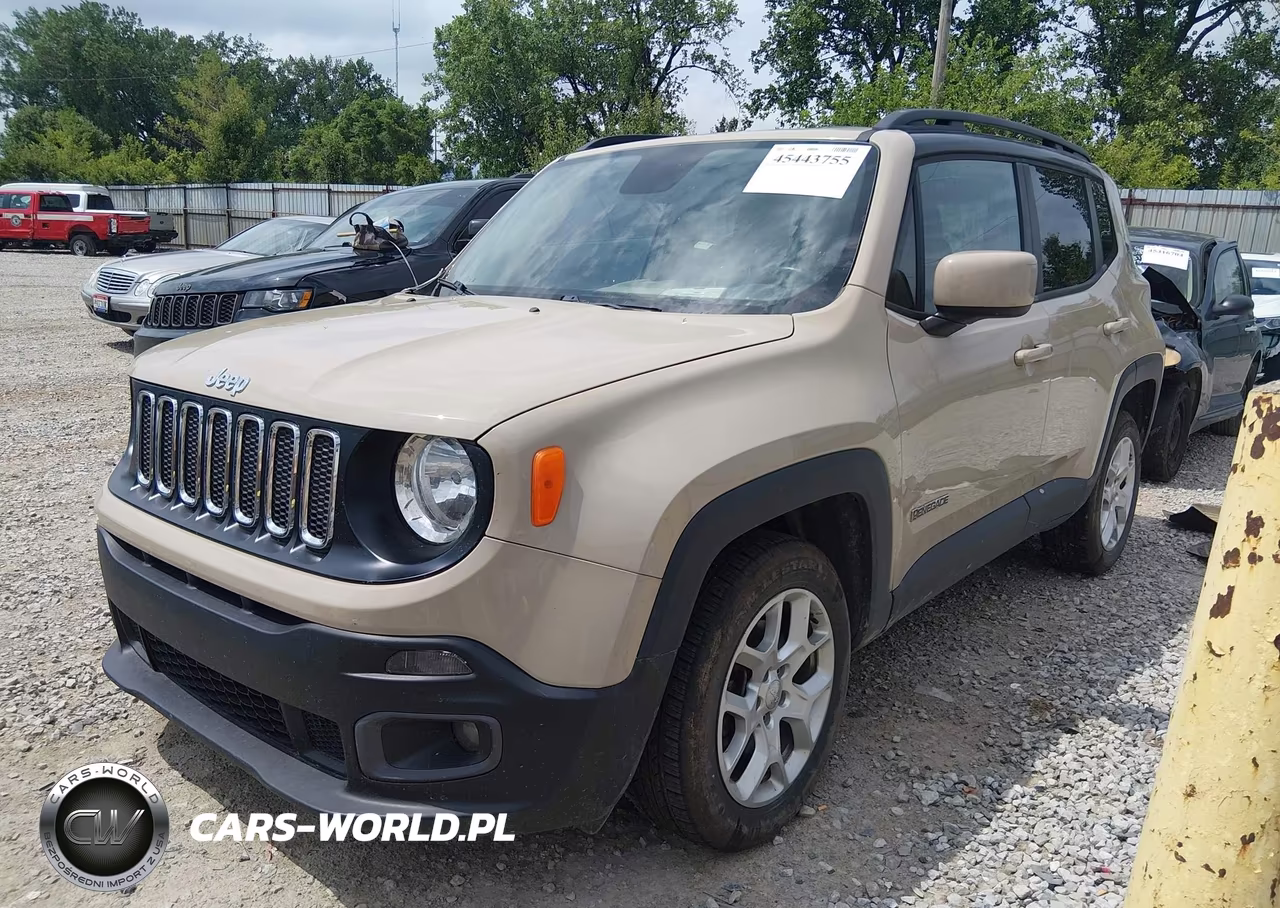 2015 Jeep Renegade Latitude VIN:ZACCJBBT9FPB51984 - 2
