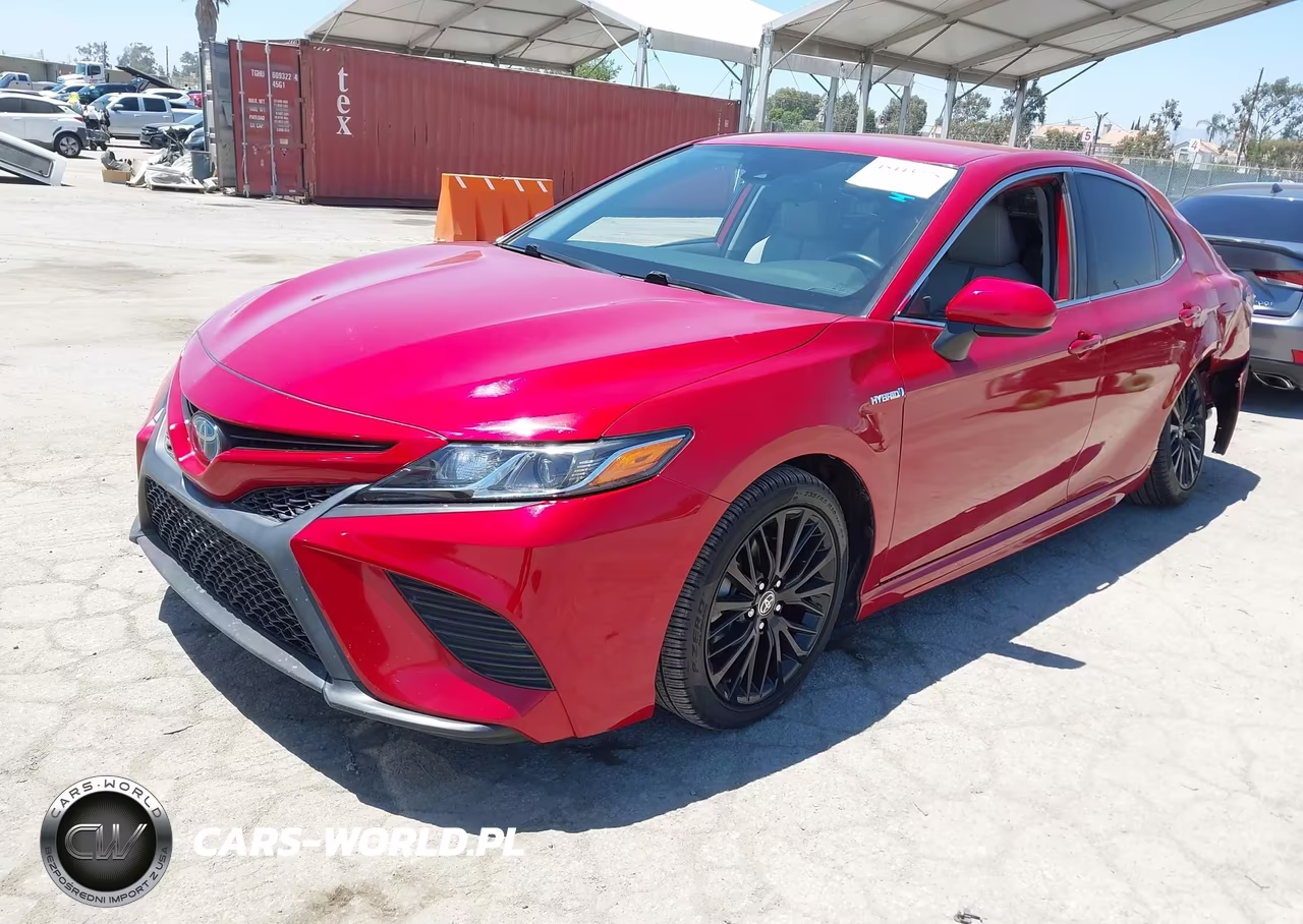 2020 Toyota Camry Se Hybrid VIN:4T1G31AK0LU014193 - 2