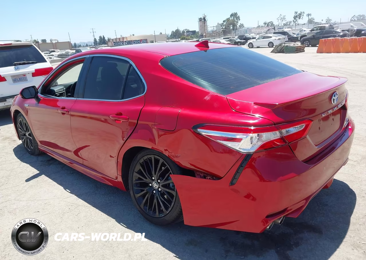 2020 Toyota Camry Se Hybrid VIN:4T1G31AK0LU014193 - 3