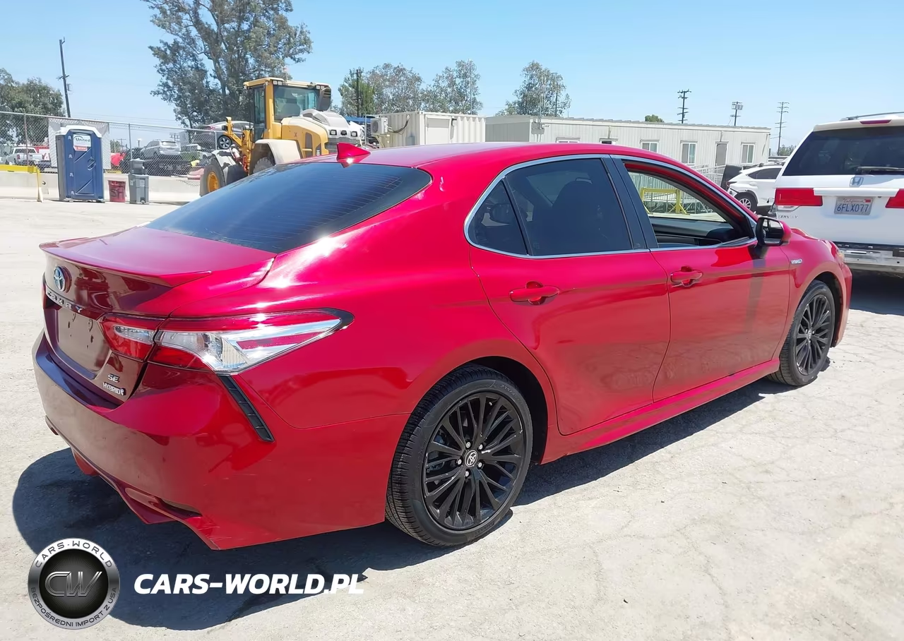 2020 Toyota Camry Se Hybrid VIN:4T1G31AK0LU014193 - 4
