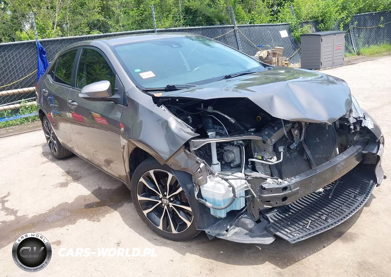 2017 Toyota Corolla Se VIN:5YFBURHE8HP715630 - 1