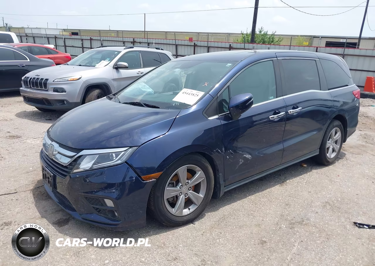 2018 Honda Odyssey Ex-L VIN:5FNRL6H76JB057891 - 2