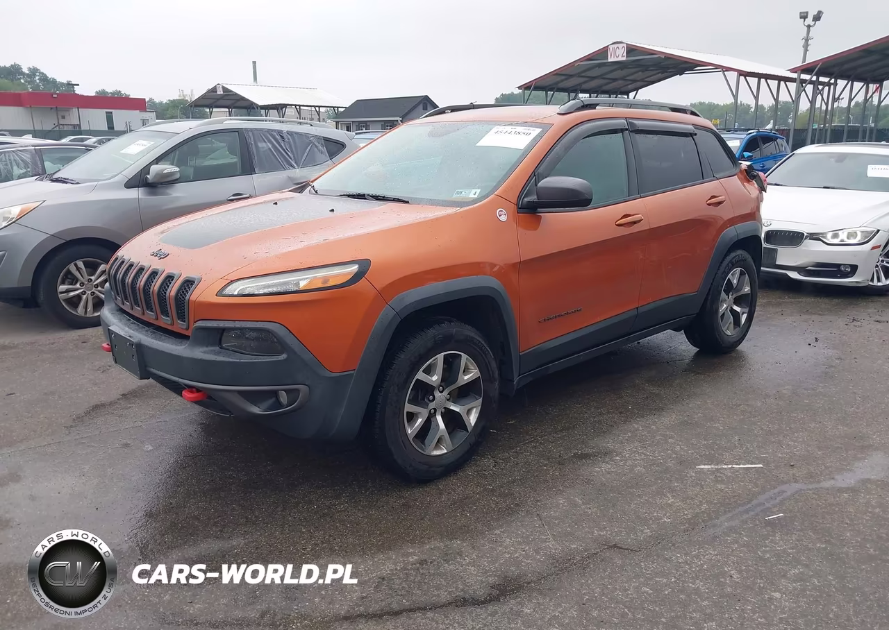 2016 Jeep Cherokee Trailhawk VIN:1C4PJMBS9GW268893 - 2