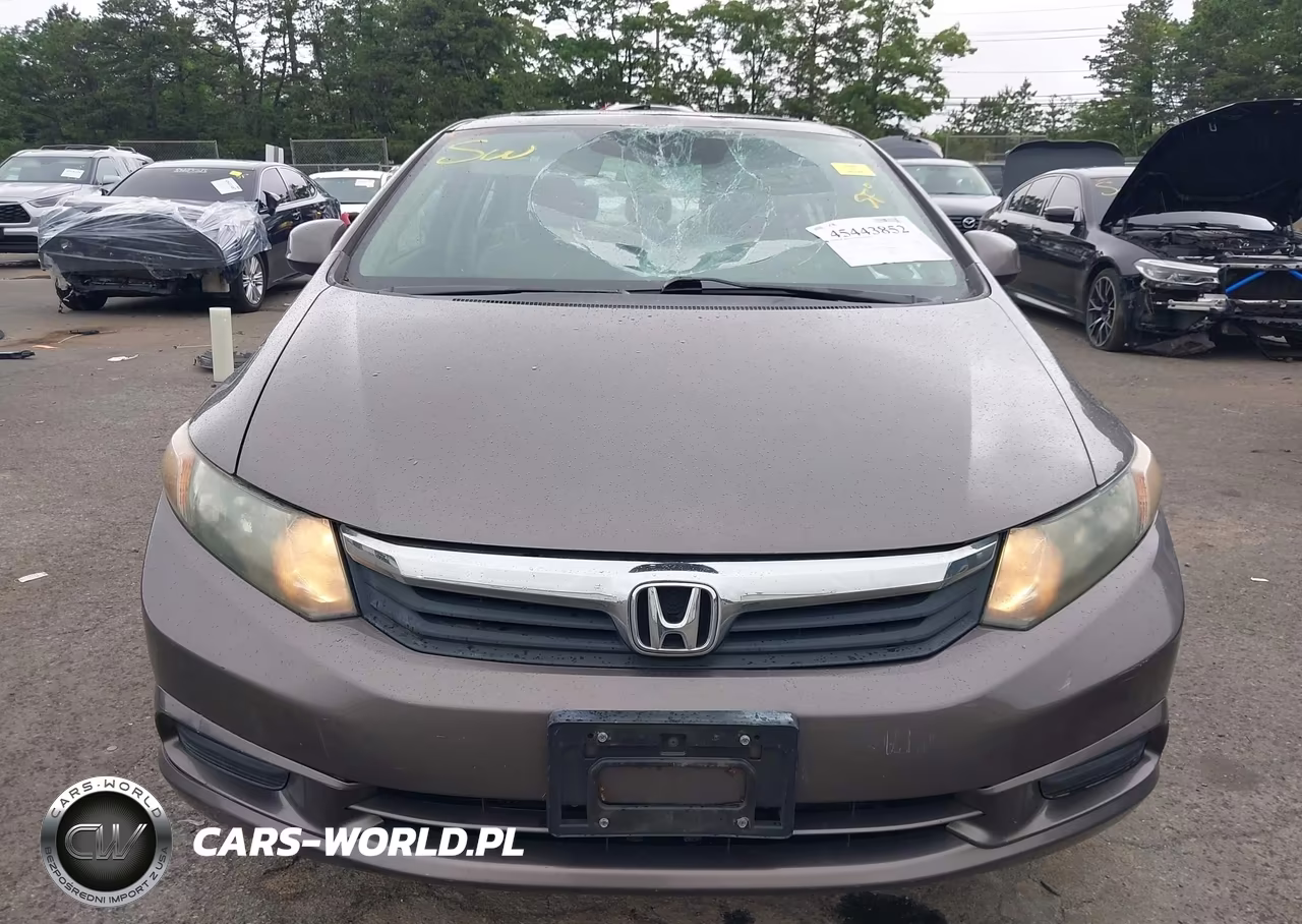 2012 Honda Civic Ex-L VIN:2HGFB2F93CH525075 - 12