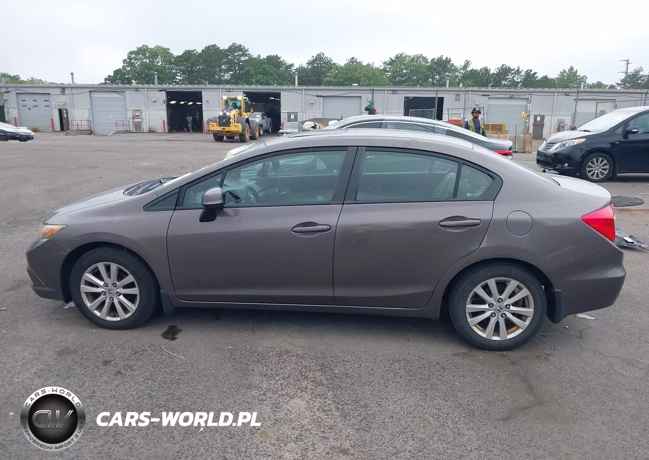 2012 Honda Civic Ex-L VIN:2HGFB2F93CH525075 - 14