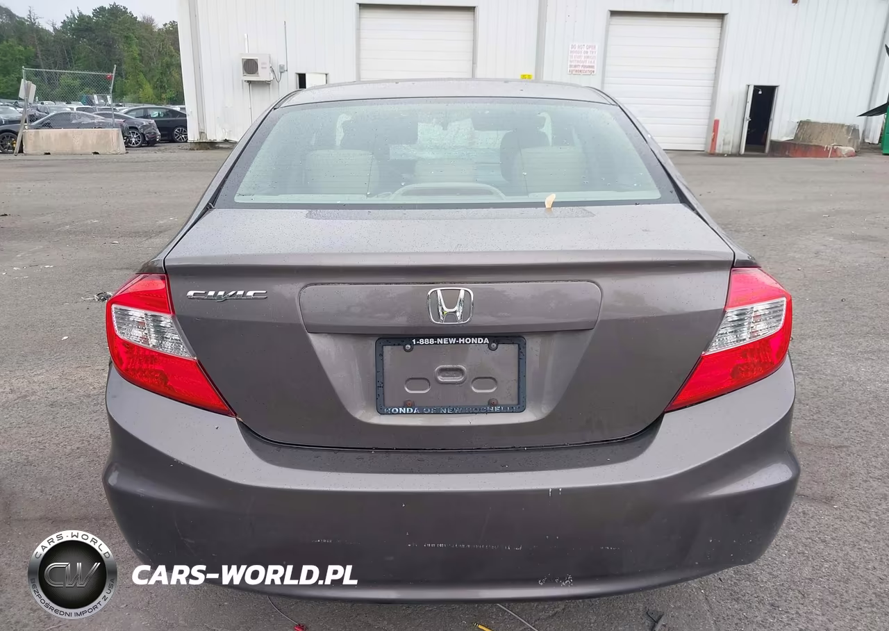 2012 Honda Civic Ex-L VIN:2HGFB2F93CH525075 - 16