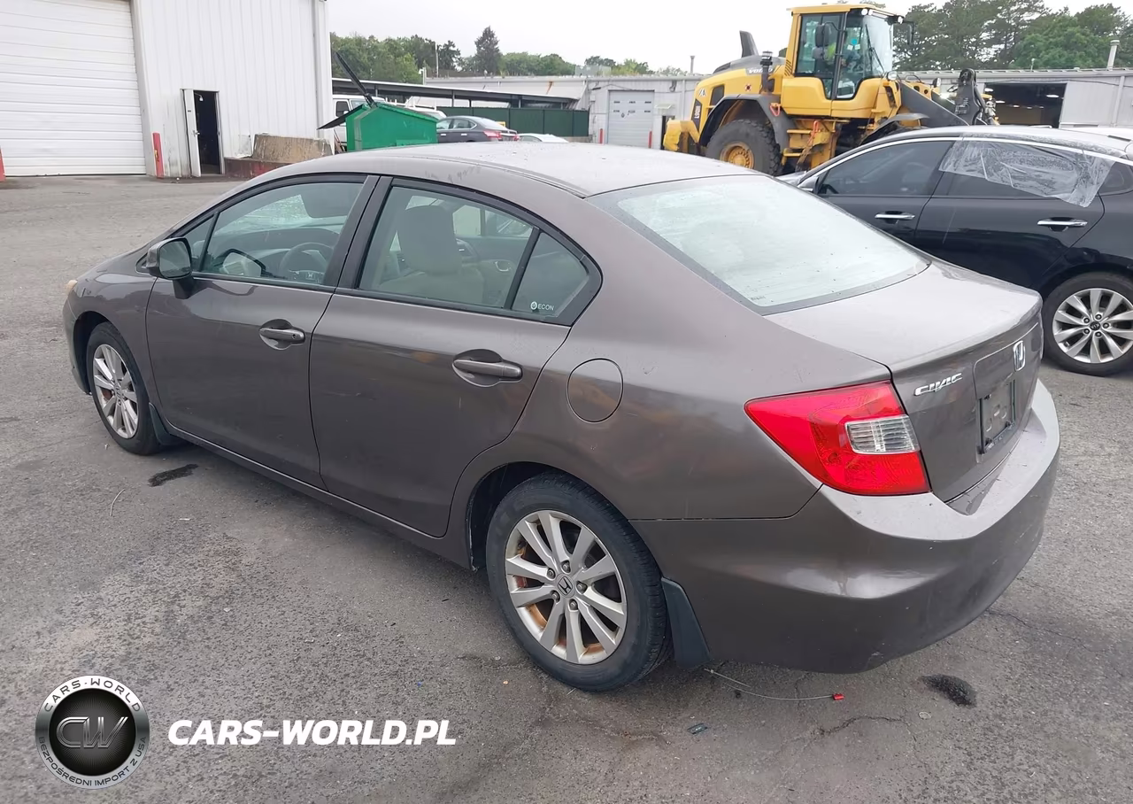 2012 Honda Civic Ex-L VIN:2HGFB2F93CH525075 - 3