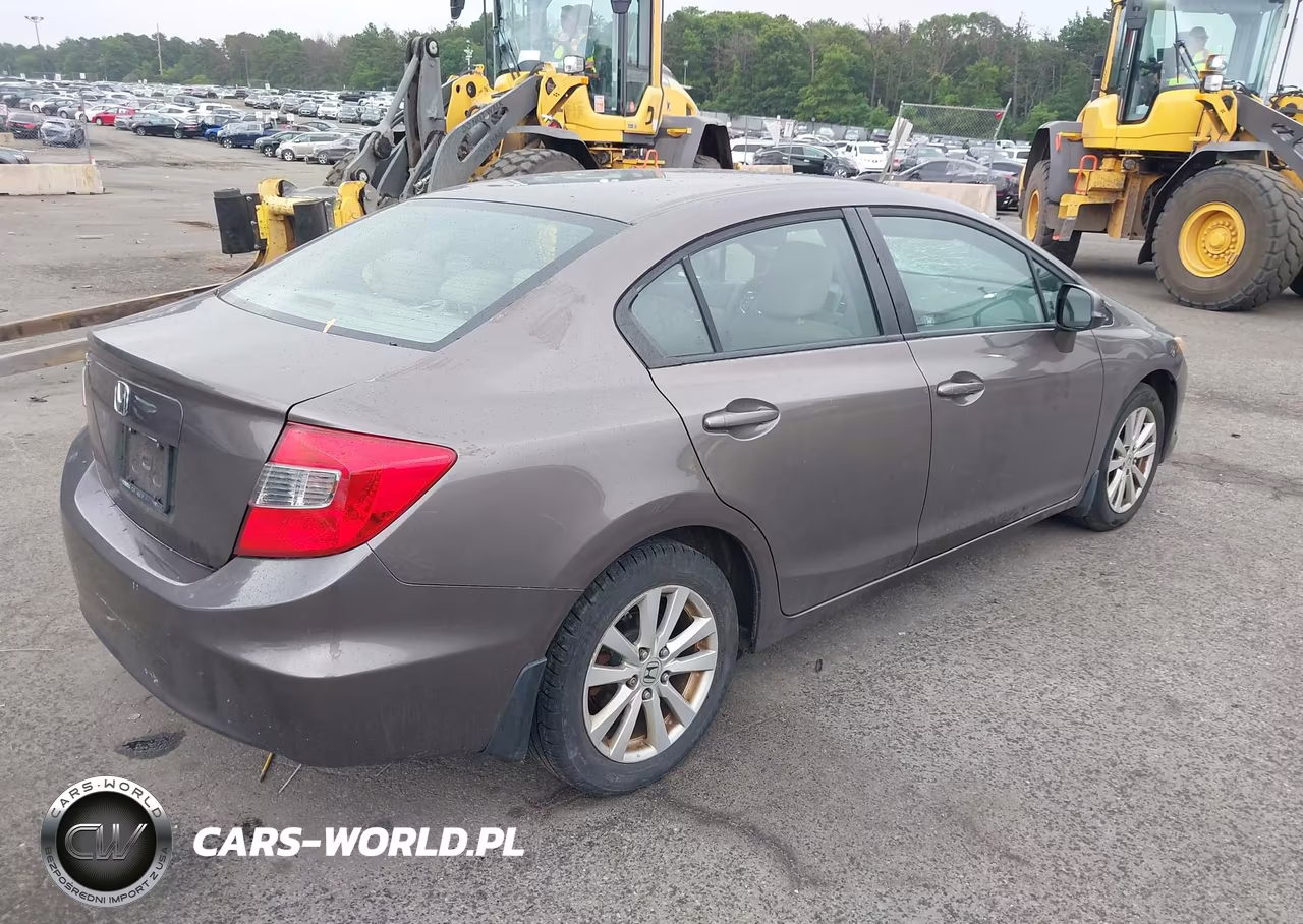 2012 Honda Civic Ex-L VIN:2HGFB2F93CH525075 - 4