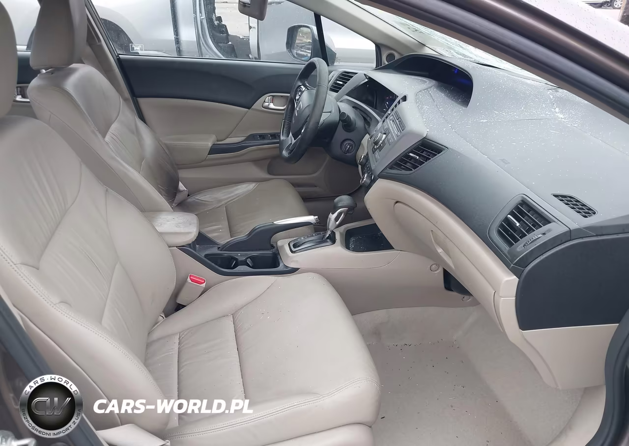 2012 Honda Civic Ex-L VIN:2HGFB2F93CH525075 - 5