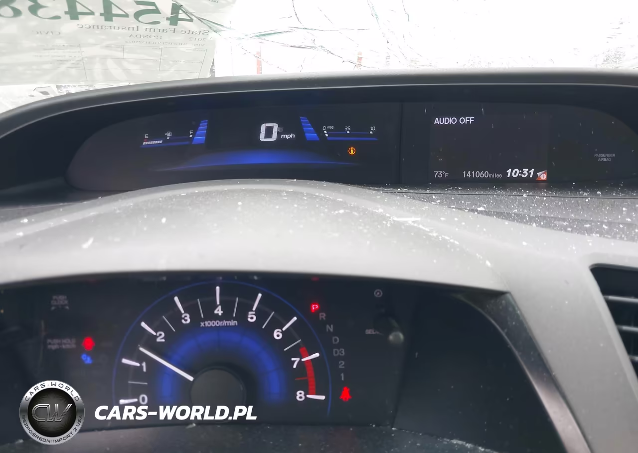 2012 Honda Civic Ex-L VIN:2HGFB2F93CH525075 - 7