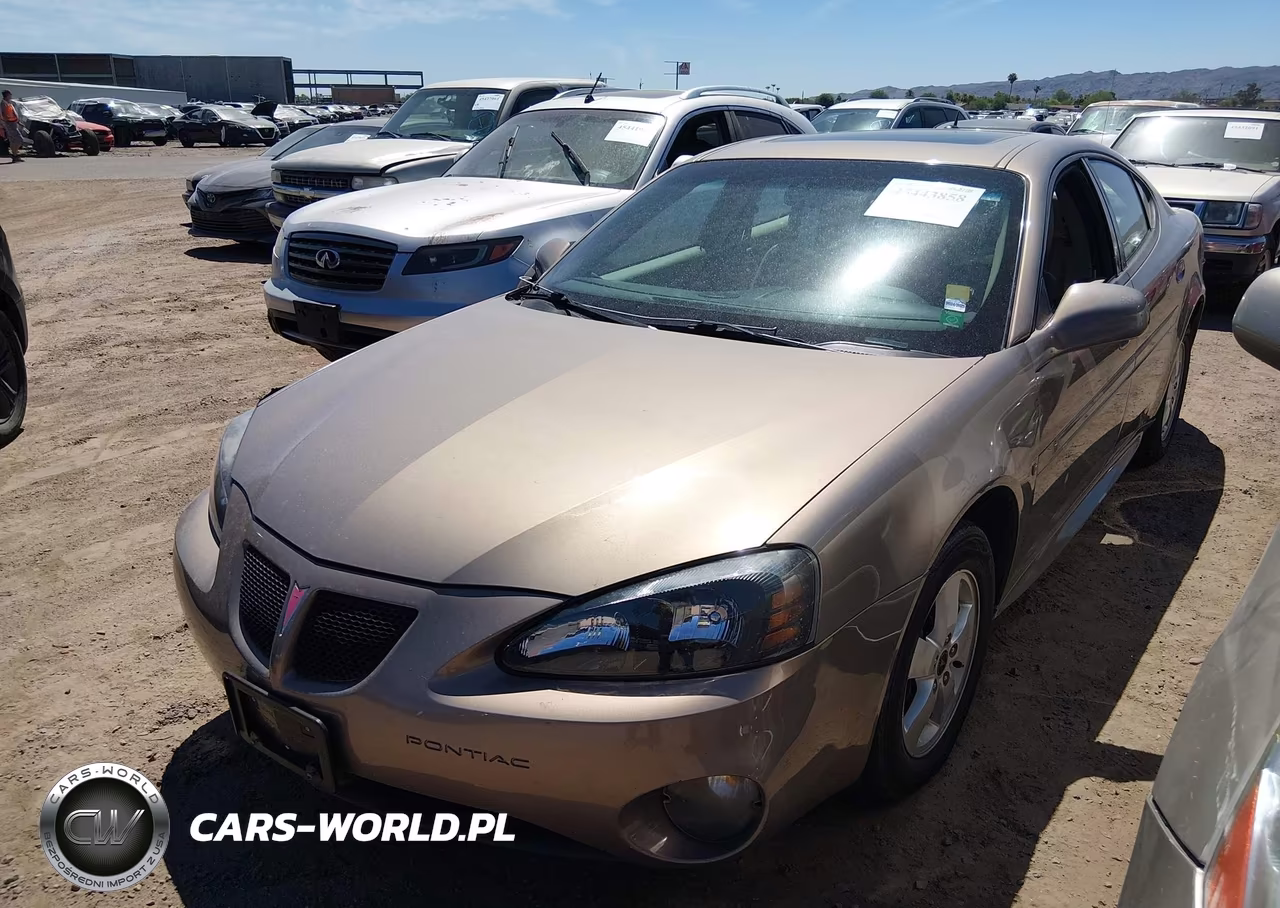2006 Pontiac Grand Prix VIN:2G2WP552761190393 - 2