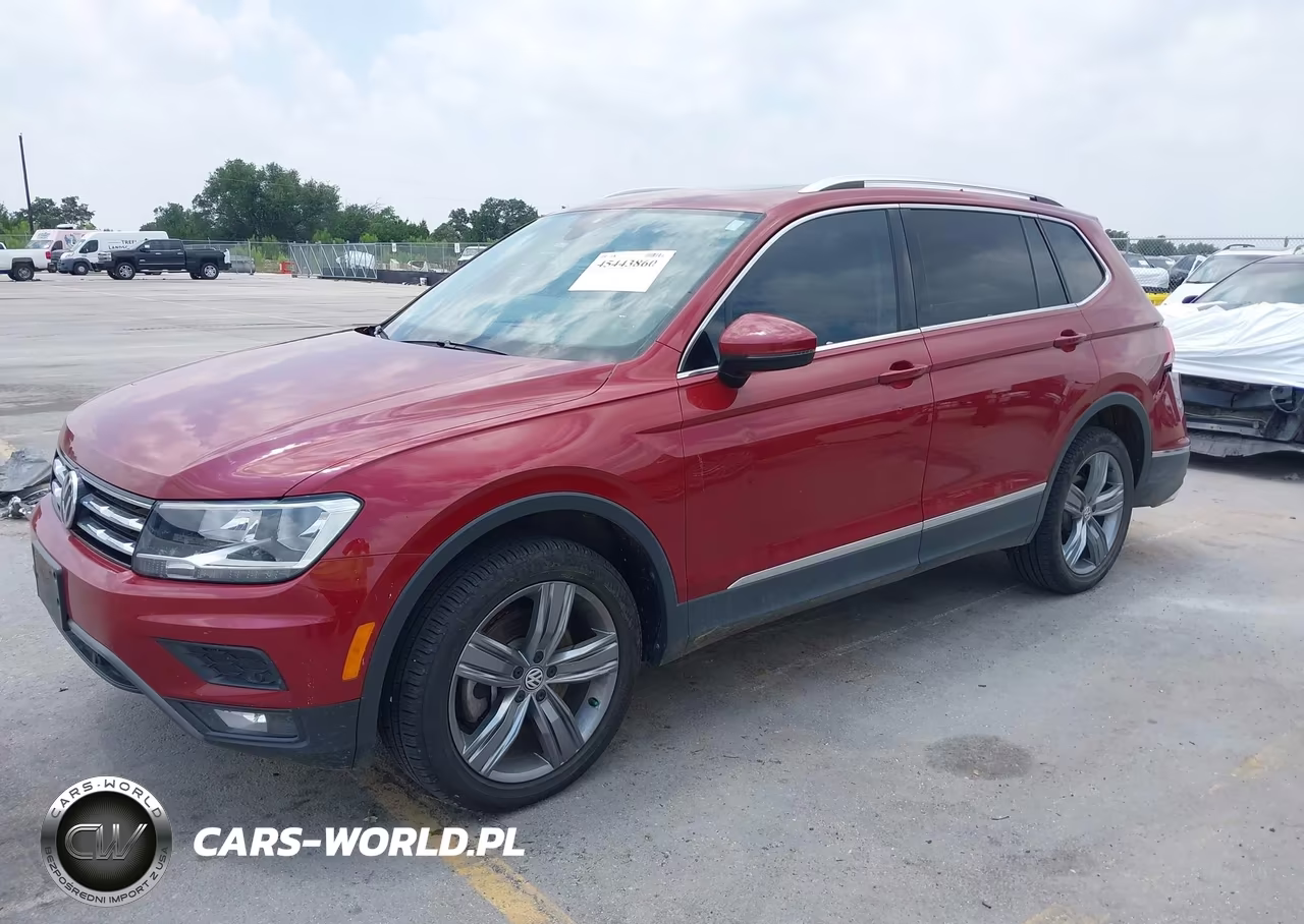 2020 Volkswagen Tiguan 2.0T Se-2.0T Se R-Line Black-2.0T Sel VIN:3VV3B7AX2LM115651 - 2