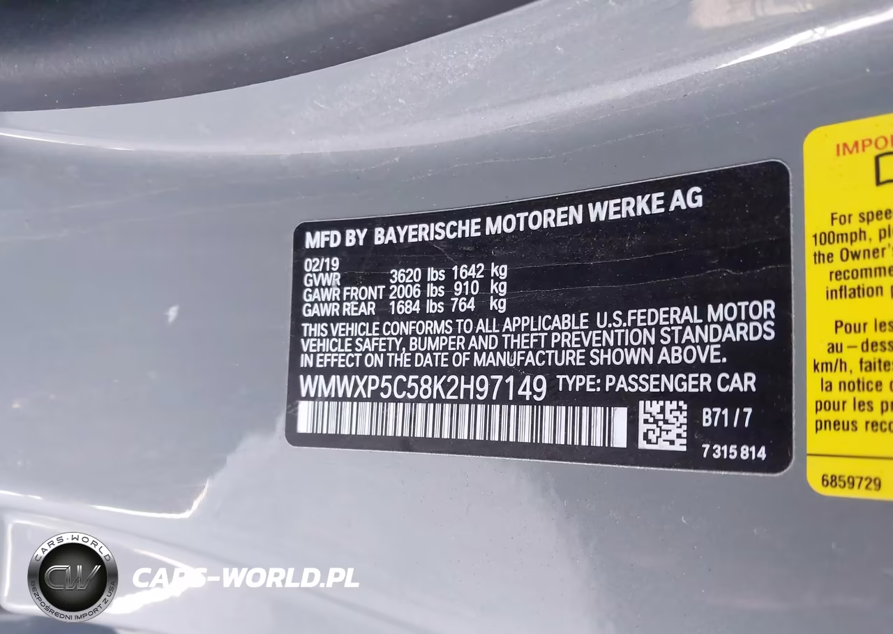 2019 Mini Hardtop Cooper VIN:WMWXP5C58K2H97149 - 9