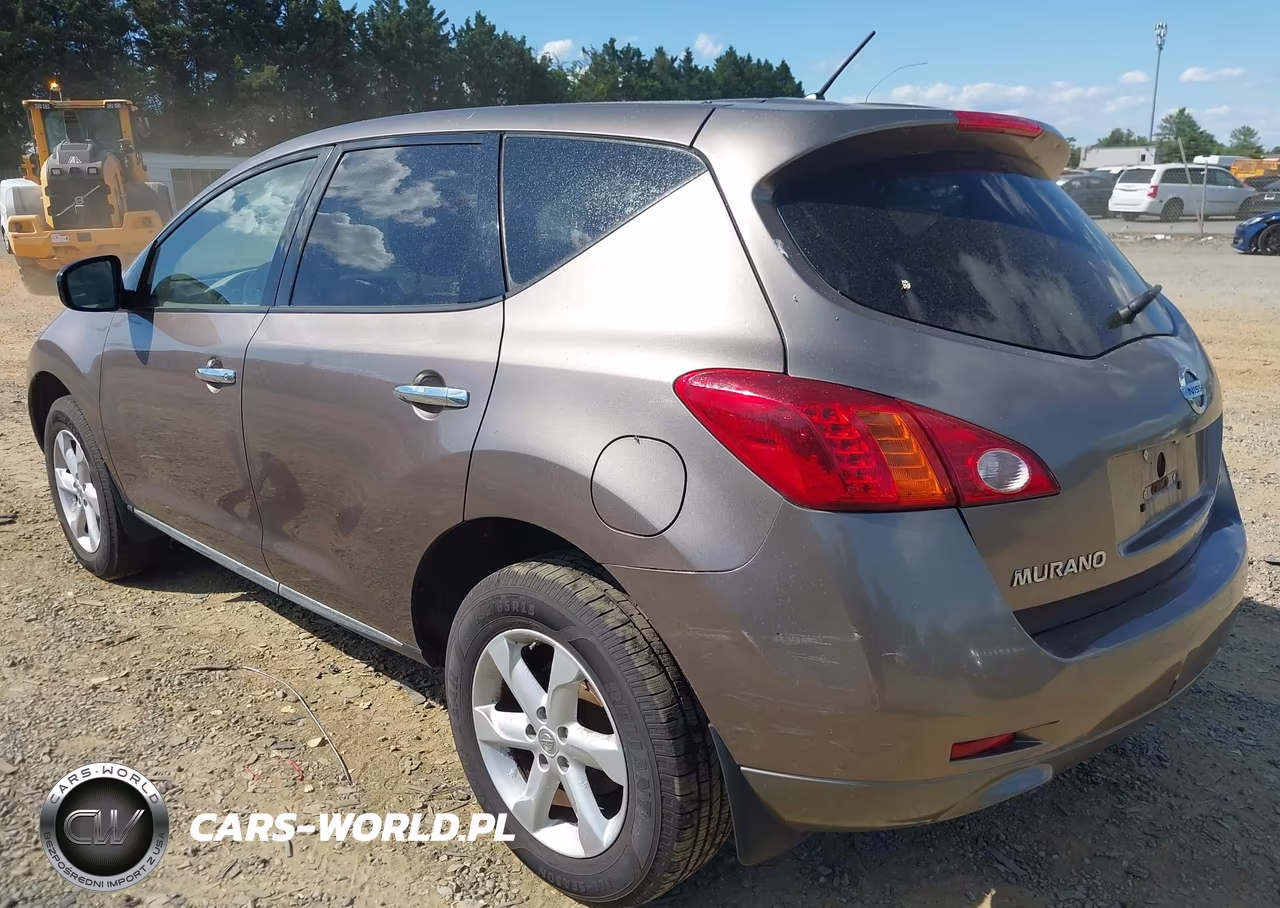 2009 Nissan Murano Sl VIN:JN8AZ18W69W152193 - 3