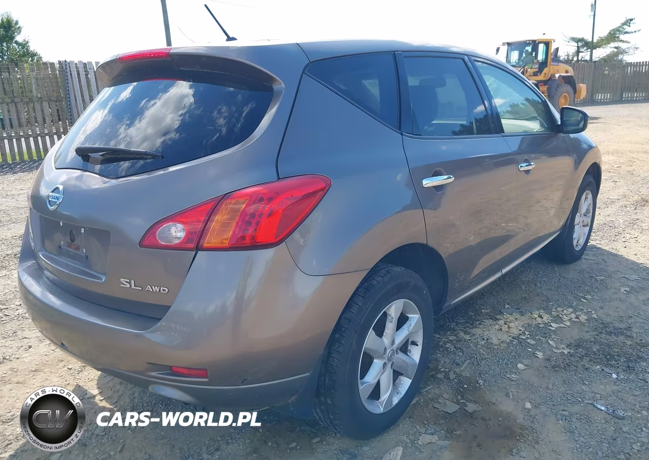 2009 Nissan Murano Sl VIN:JN8AZ18W69W152193 - 4