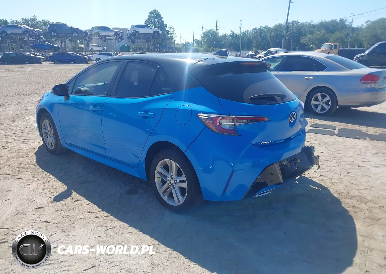 2021 Toyota Corolla Se VIN:JTNB4MBEXM3120319 - 3