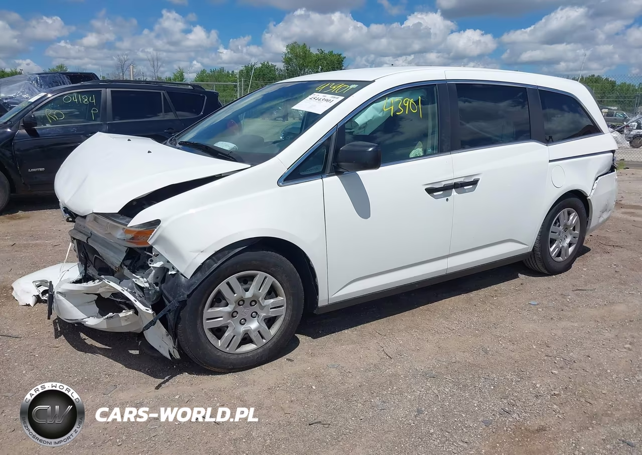 2012 Honda Odyssey Lx VIN:5FNRL5H29CB056445 - 2