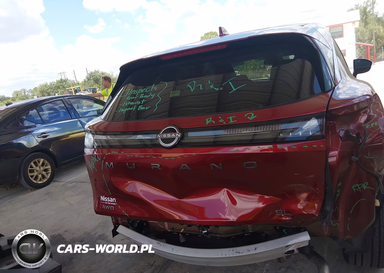 2025 Nissan Murano Sl VIN:5N1AZ3CS7SC121081 - 17