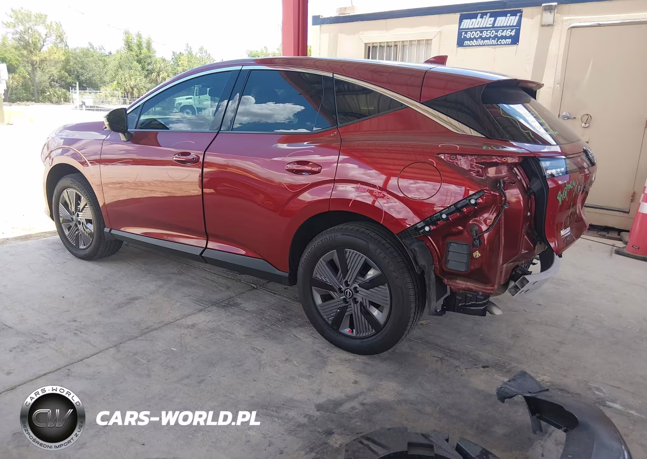 2025 Nissan Murano Sl VIN:5N1AZ3CS7SC121081 - 3