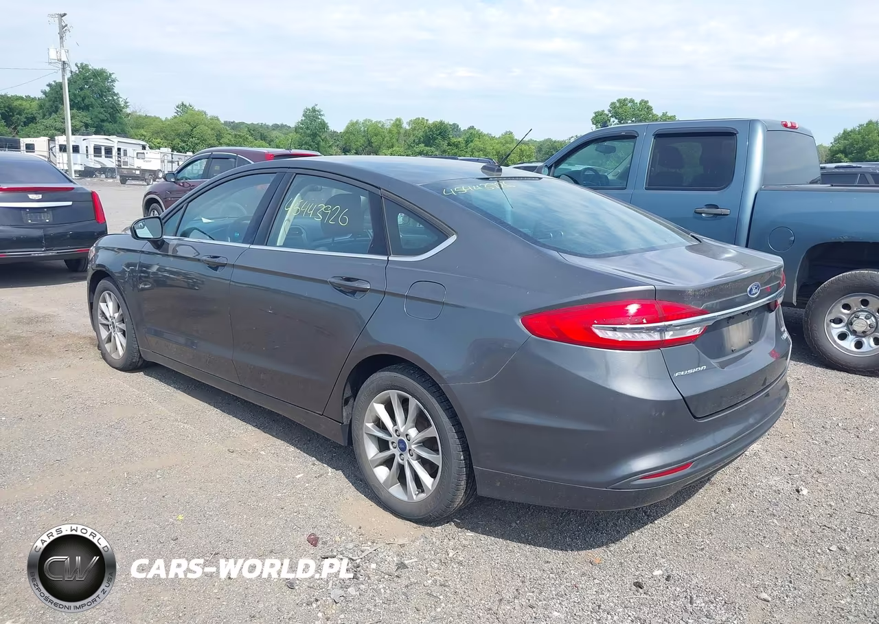 2017 Ford Fusion Se VIN:3FA6P0HD3HR128635 - 3