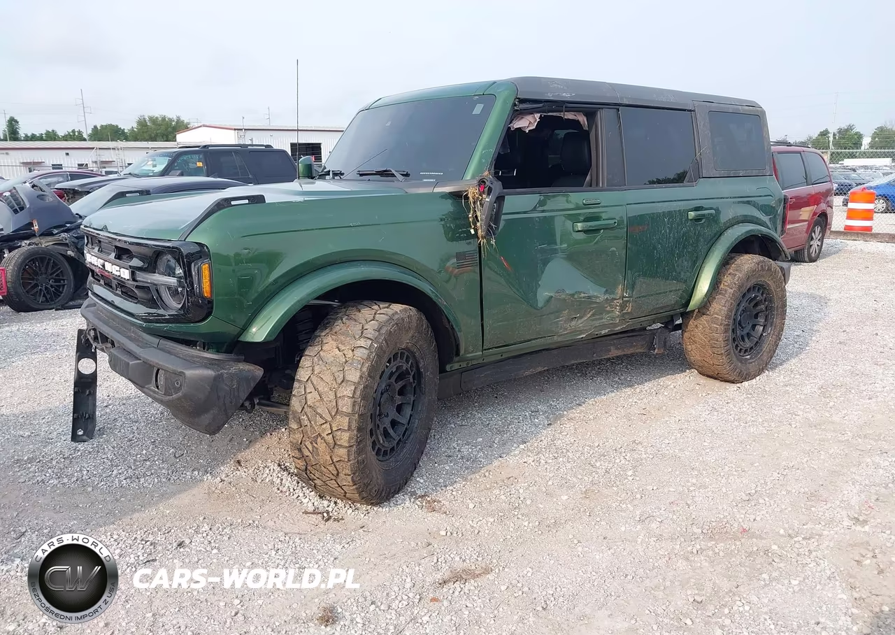 2023 Ford Bronco Outer Banks VIN:1FMEE5BP2PLB54762 - 2