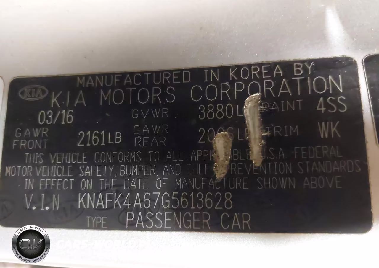 2016 Kia Forte Lx VIN:KNAFK4A67G5613628 - 9
