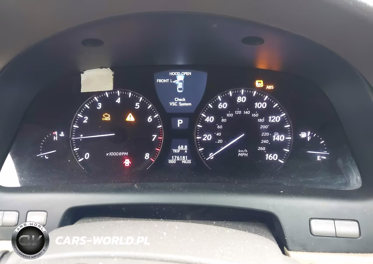 2007 Lexus Ls 460 VIN:JTHBL46F775037710 - 7