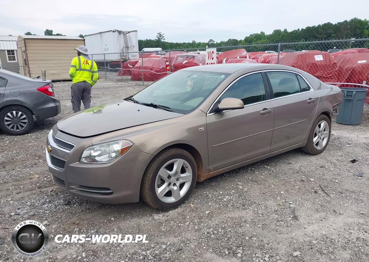 2008 Chevrolet Malibu Lt W-1Lt VIN:1G1ZH57B68F272798 - 2
