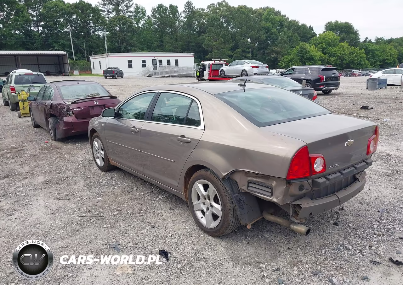 2008 Chevrolet Malibu Lt W-1Lt VIN:1G1ZH57B68F272798 - 3