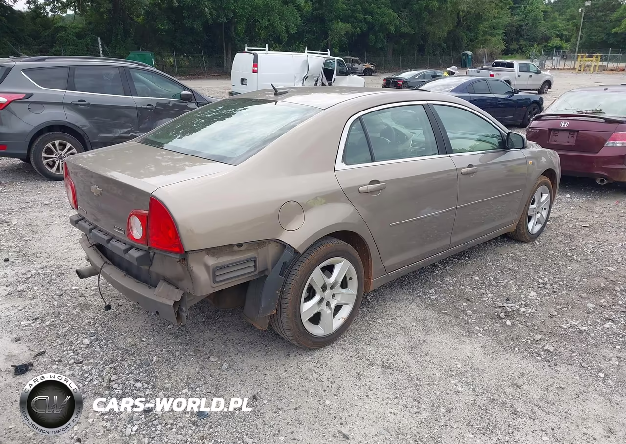2008 Chevrolet Malibu Lt W-1Lt VIN:1G1ZH57B68F272798 - 4