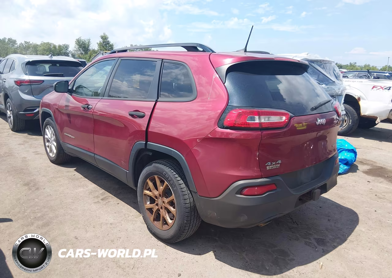 2016 Jeep Cherokee Sport VIN:1C4PJMAB7GW261829 - 3