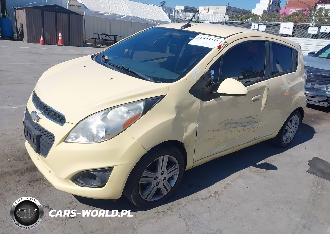 2013 Chevrolet Spark 1Lt Auto VIN:KL8CD6S98DC577744 - 2
