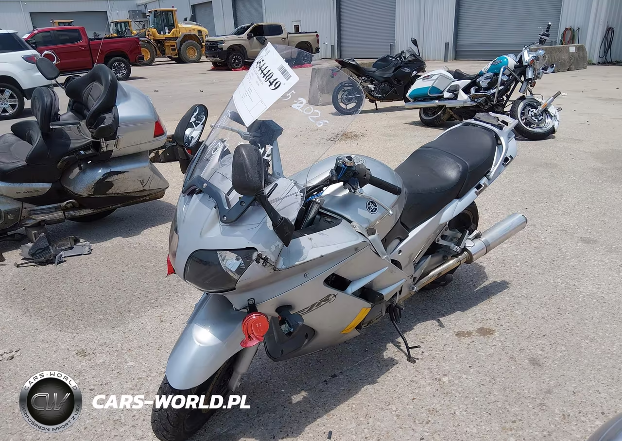 2003 Yamaha Fjr1300 VIN:JYARP07E83A000701 - 2