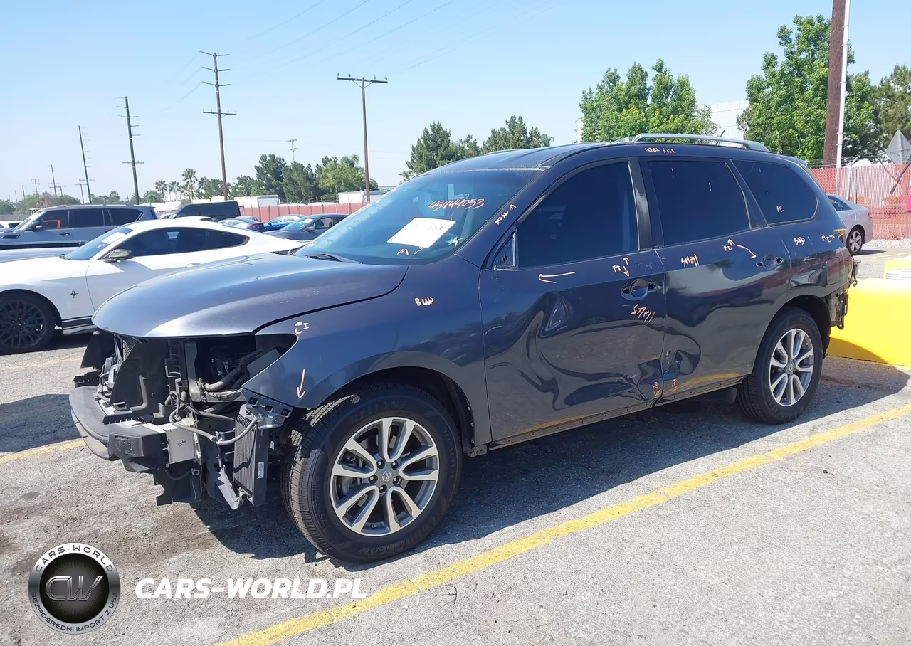 2014 Nissan Pathfinder Sv VIN:5N1AR2MN4EC622081 - 2