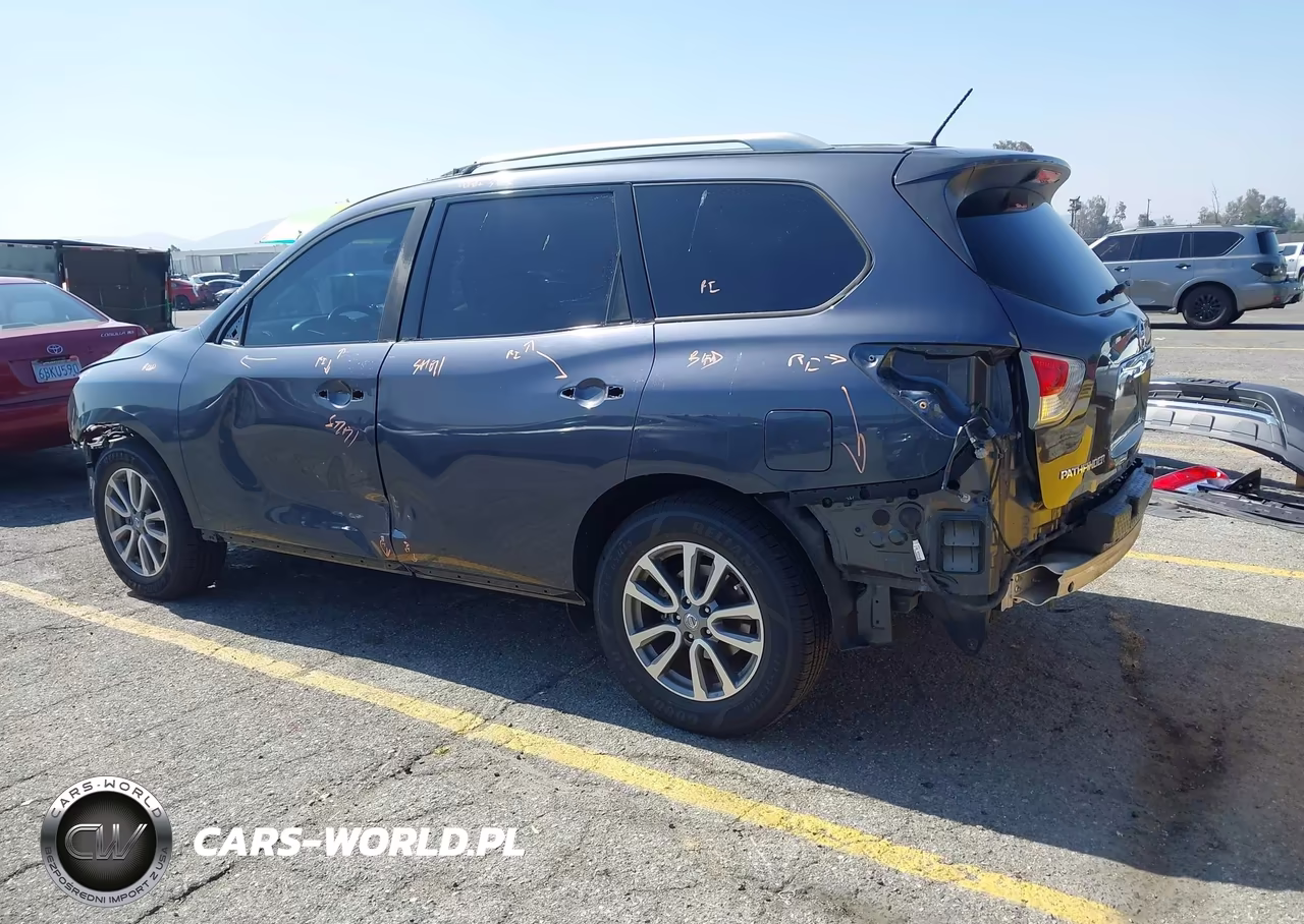 2014 Nissan Pathfinder Sv VIN:5N1AR2MN4EC622081 - 3