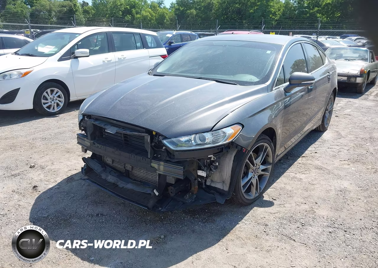 2015 Ford Fusion Titanium VIN:3FA6P0K9XFR136278 - 2