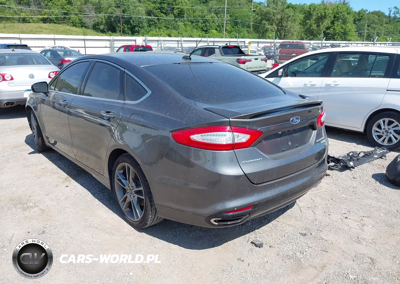 2015 Ford Fusion Titanium VIN:3FA6P0K9XFR136278 - 3