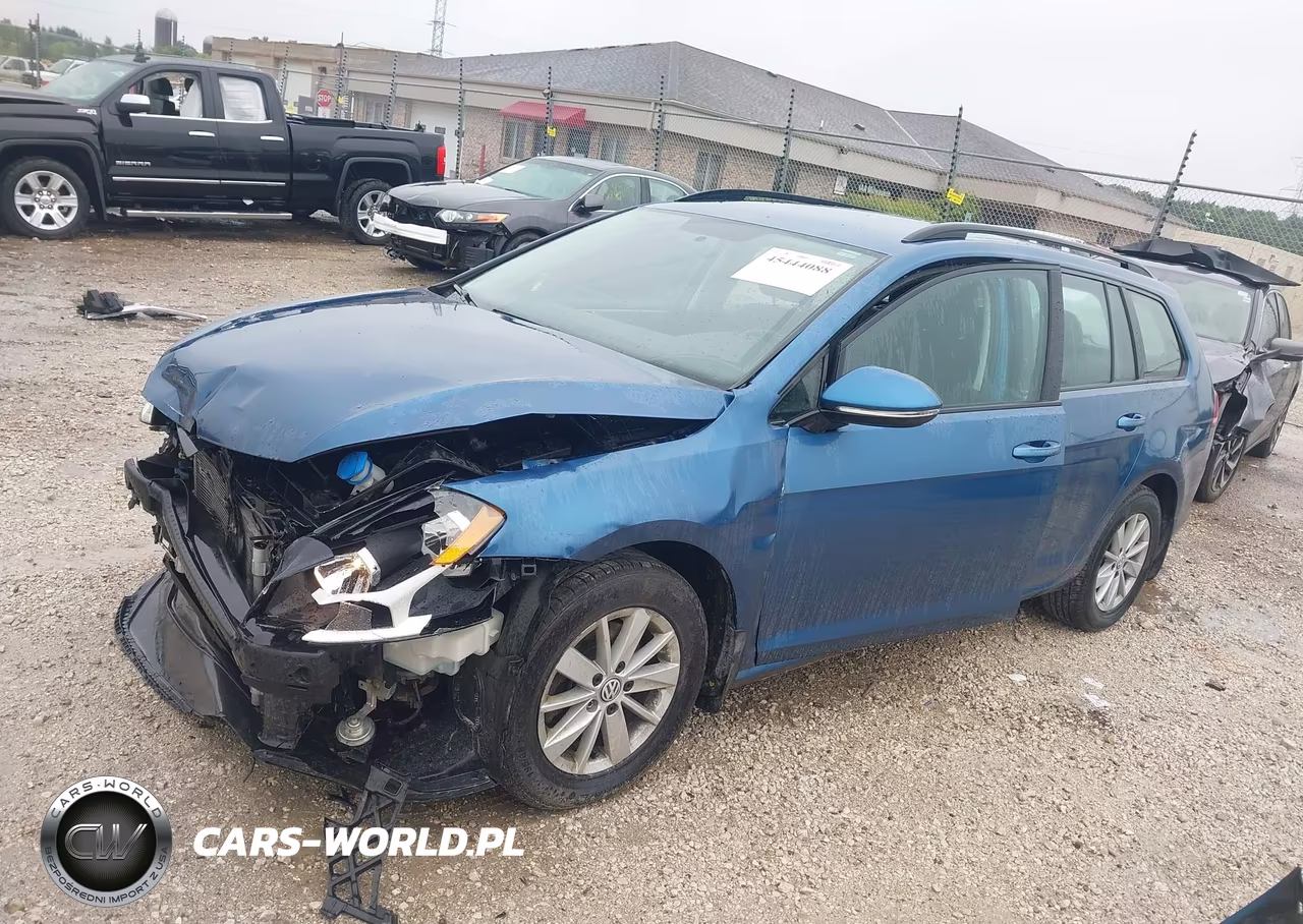 2016 Volkswagen Golf Sportwagen Tsi S 4-Door VIN:3VWC17AU9GM501106 - 2