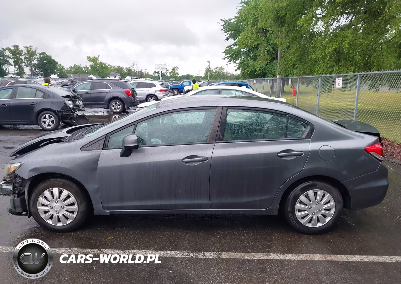 2013 Honda Civic Lx VIN:19XFB2F51DE215614 - 14